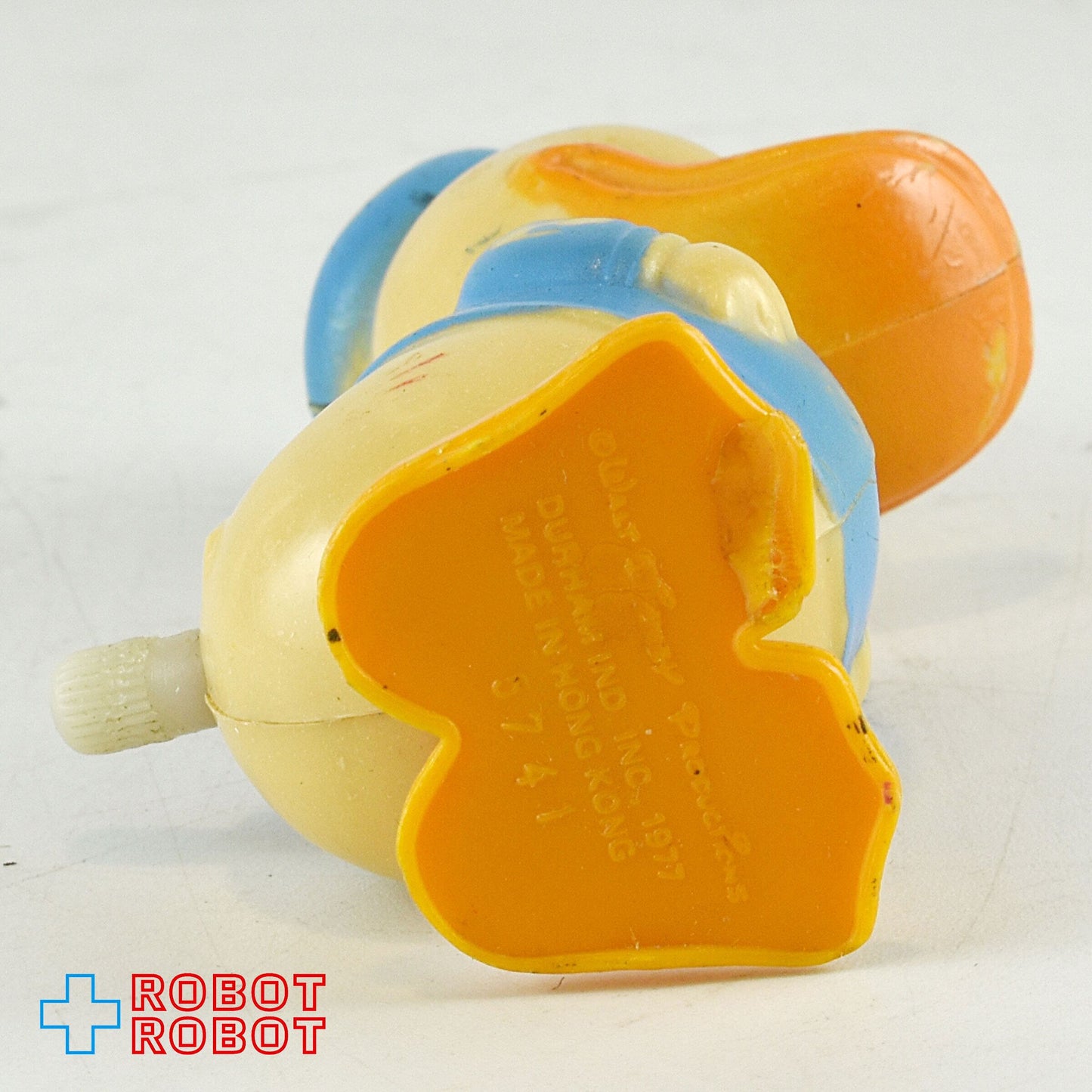 ディズニー ドナルドダック ぜんまいトコトコ ダルハム社 1977 香港