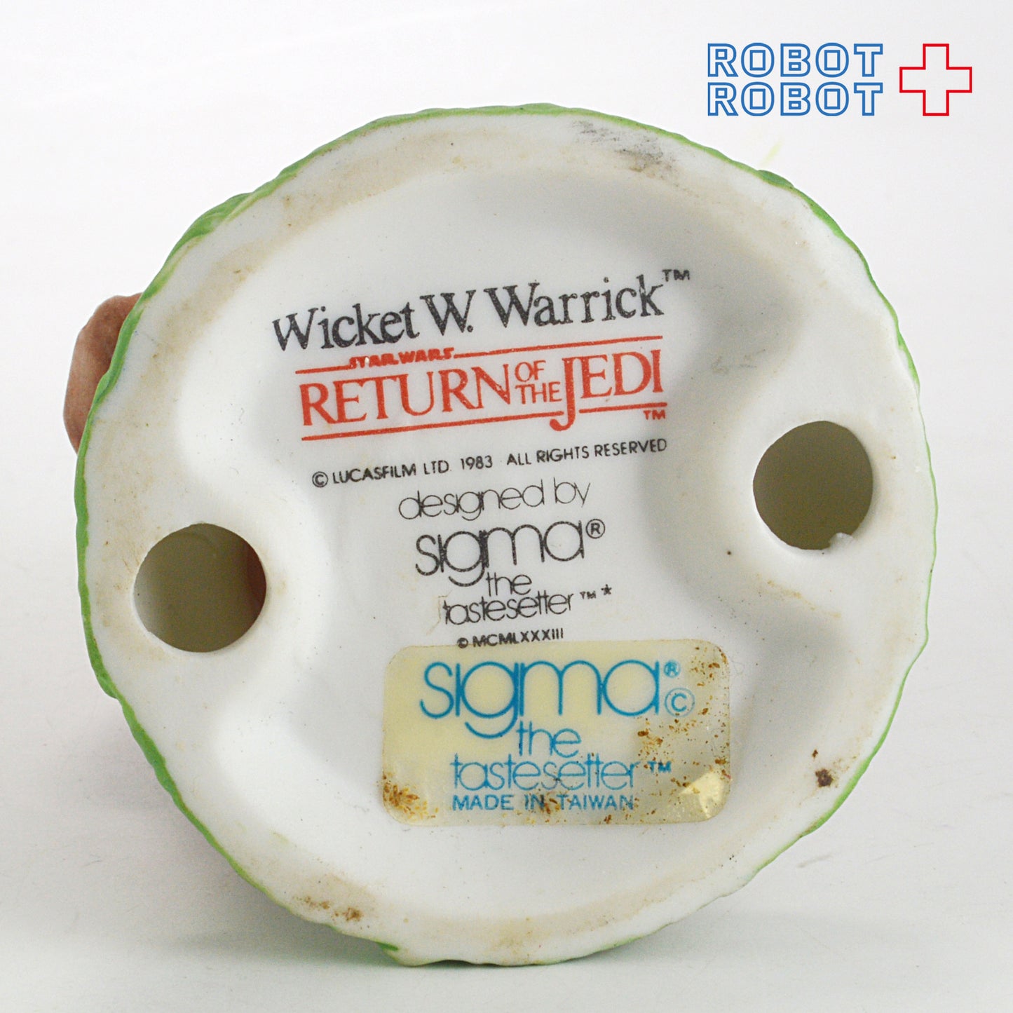 シグマ社 スター・ウォーズ ウィケット・イウォーク 陶器フィギュア 難あり