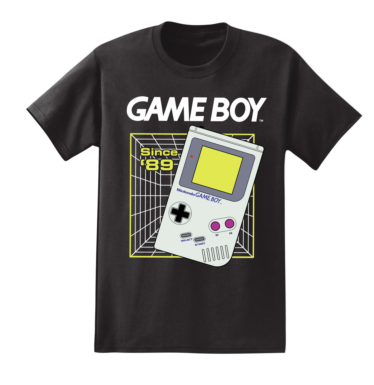 Tシャツ ゲームボーイ 89年 黒