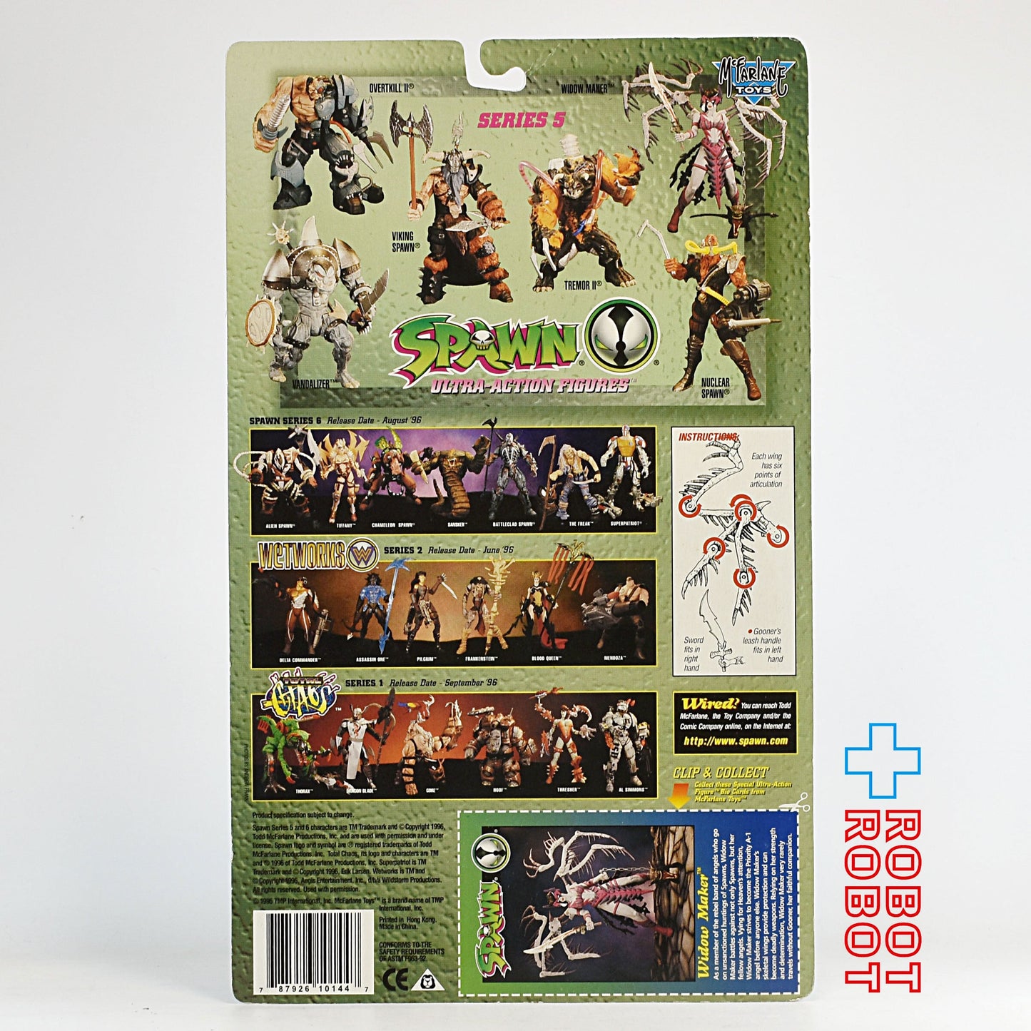 マクファーレン スポーン ウィドウ・メーカー アクション フィギュア 未開封