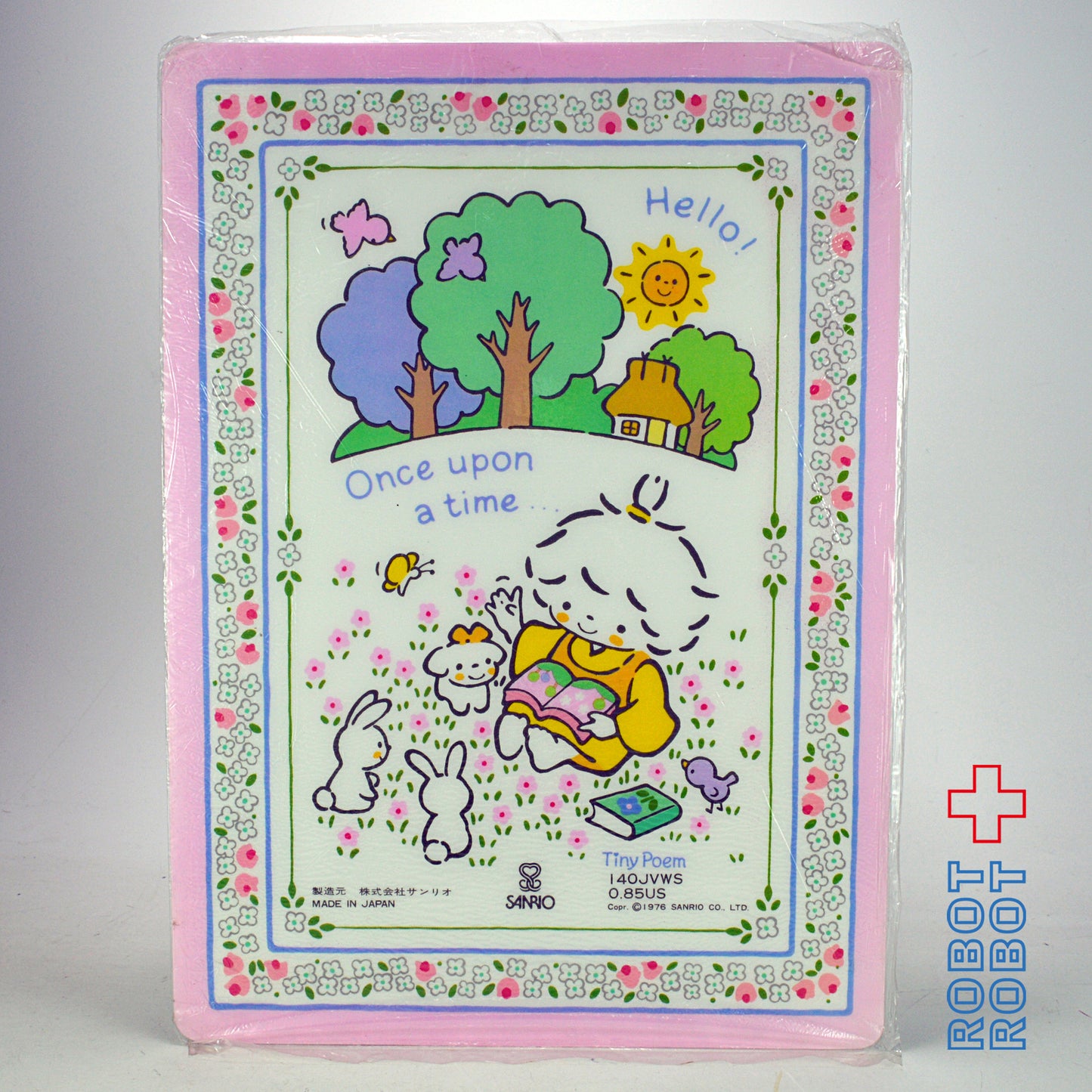 Tiny Poem 風の子さっちゃん 1976 下敷き 未使用 サンリオ 76 - ROBOTROBOT