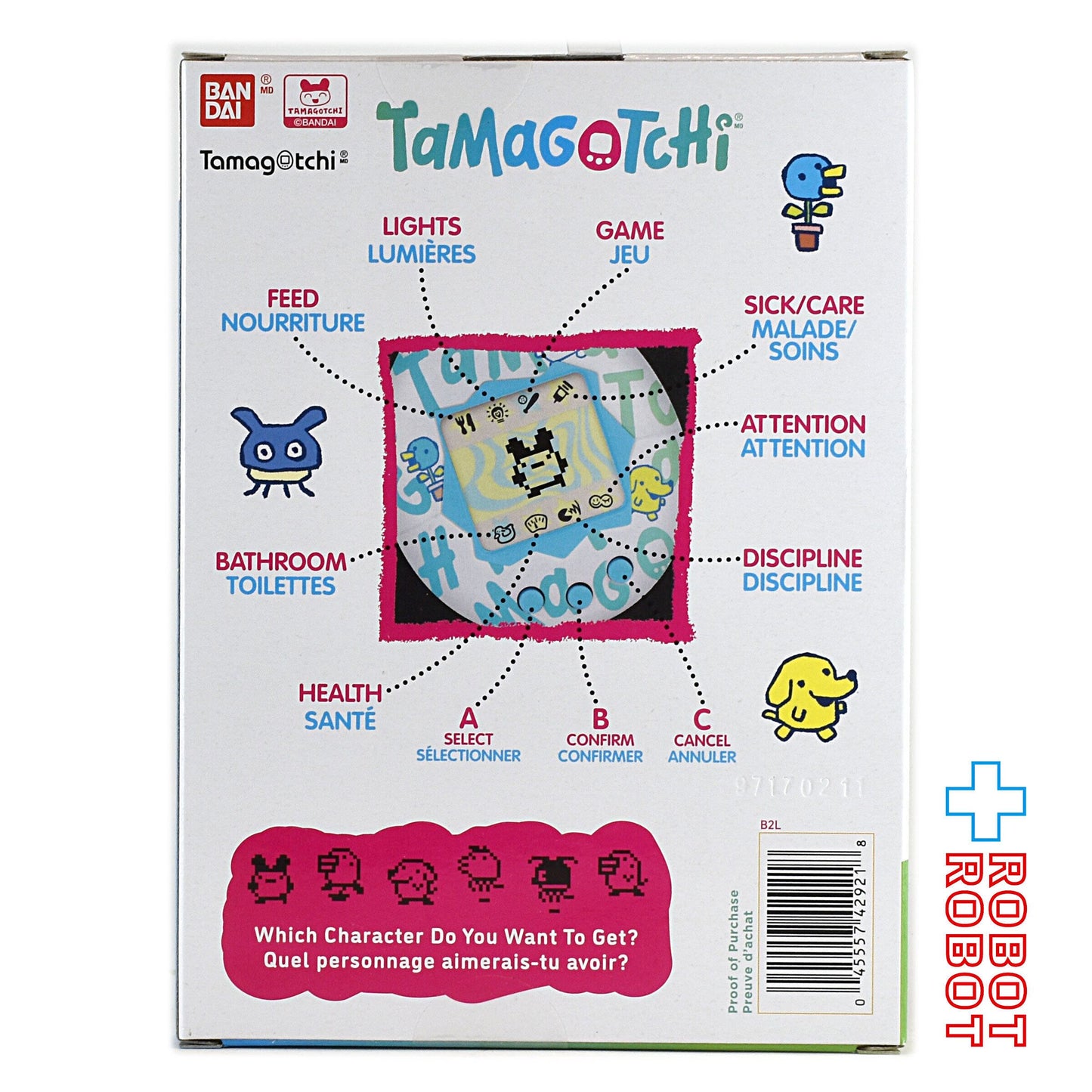 バンダイ US版 オリジナルたまごっち GEN #2 ロゴリピート