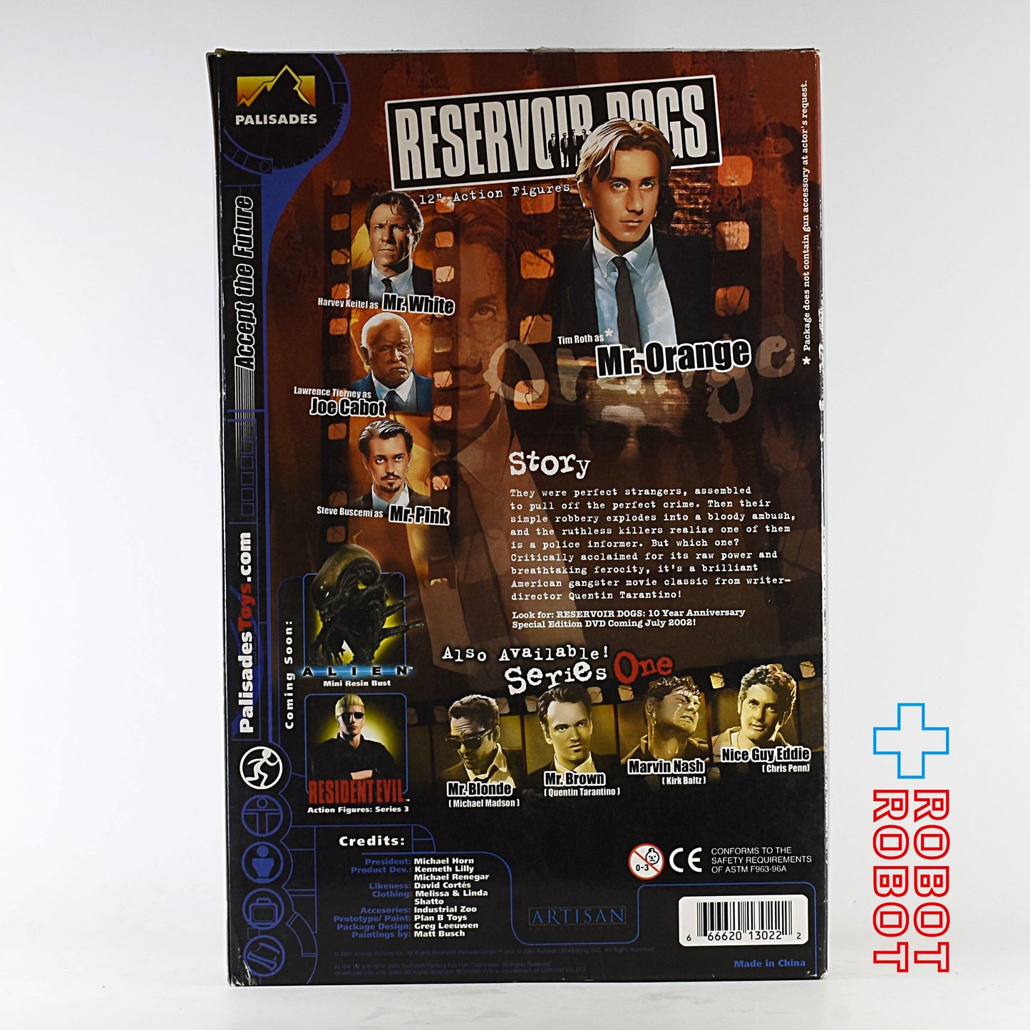 パリセイズ レザボア・ドッグス シリーズ2 ティム・ロス as ミスター・オレンジ 12インチ アクションフィギュア