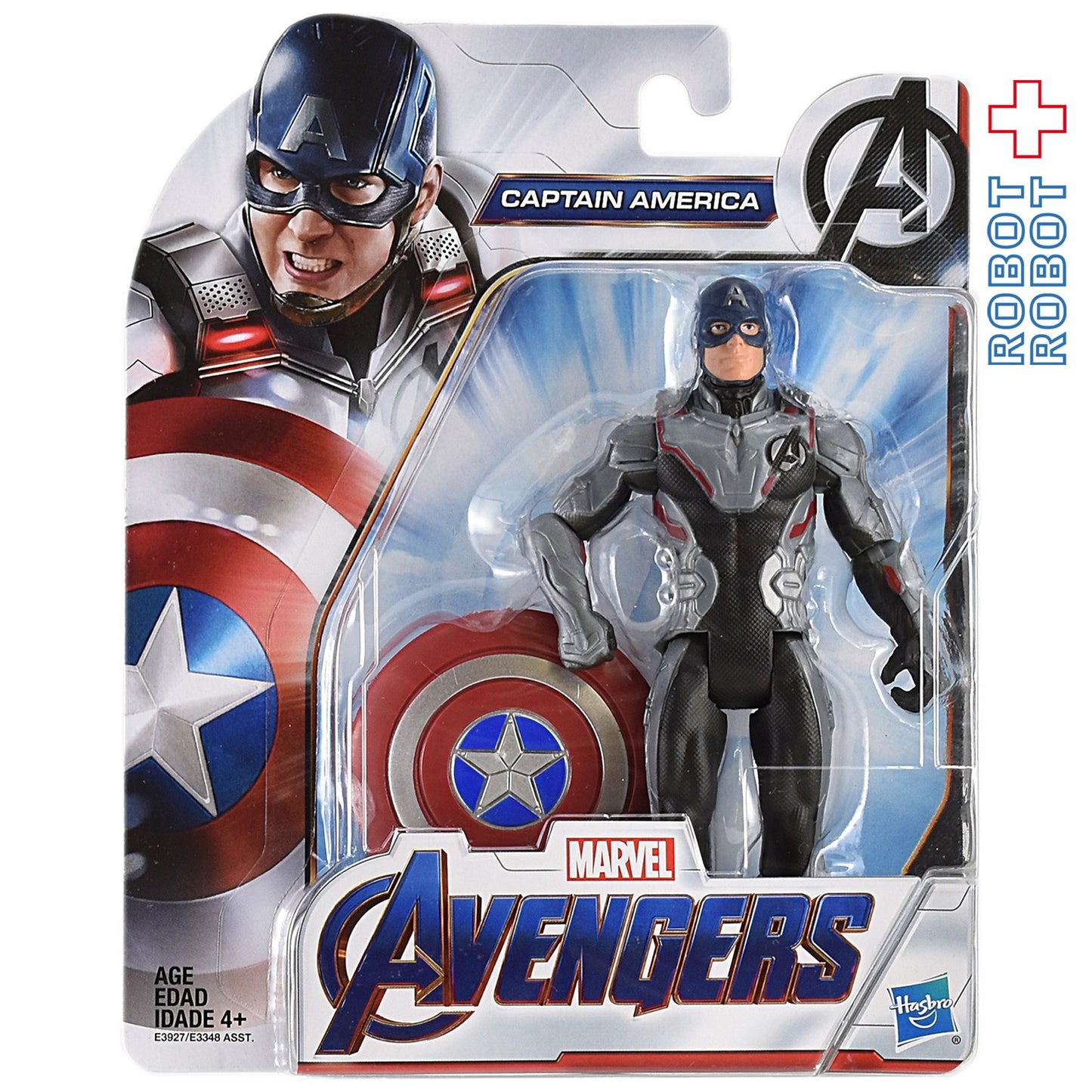 ハズブロ マーベル アベンジャーズ エンドゲーム キャプテンアメリカ 6インチ ベーシックフィギュア