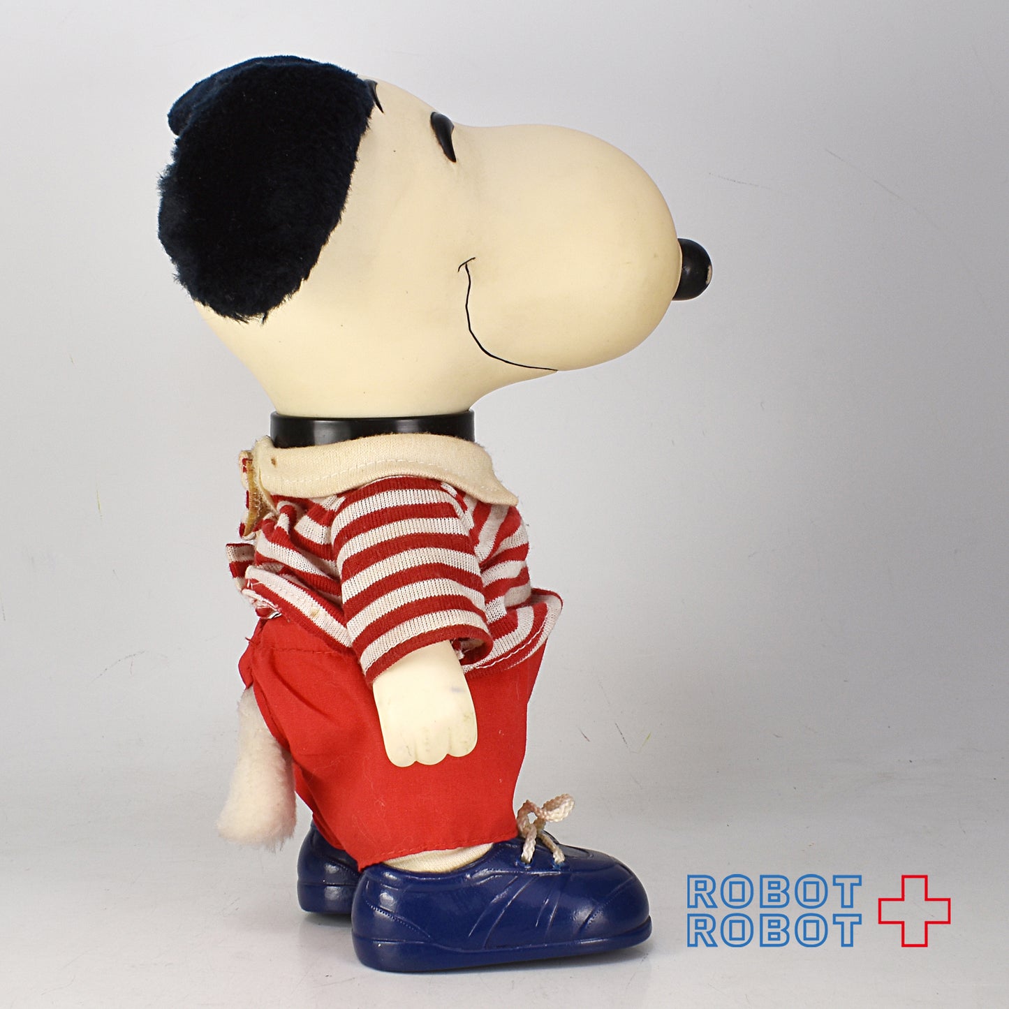 デターマインド スヌーピー 赤ボーダーシャツ ソフビ・ドール