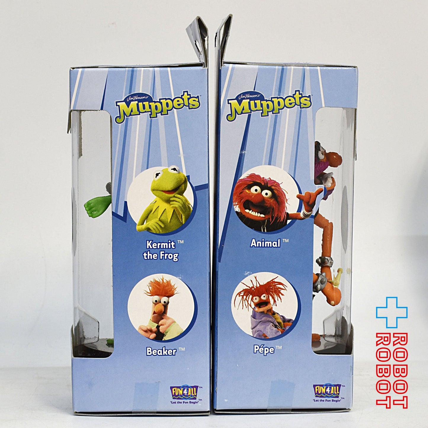 ジム・ヘンソン マペッツ 3Dアニメーター・アクション・パペット フィギュア4体セット パリセイズ社 箱入未開封