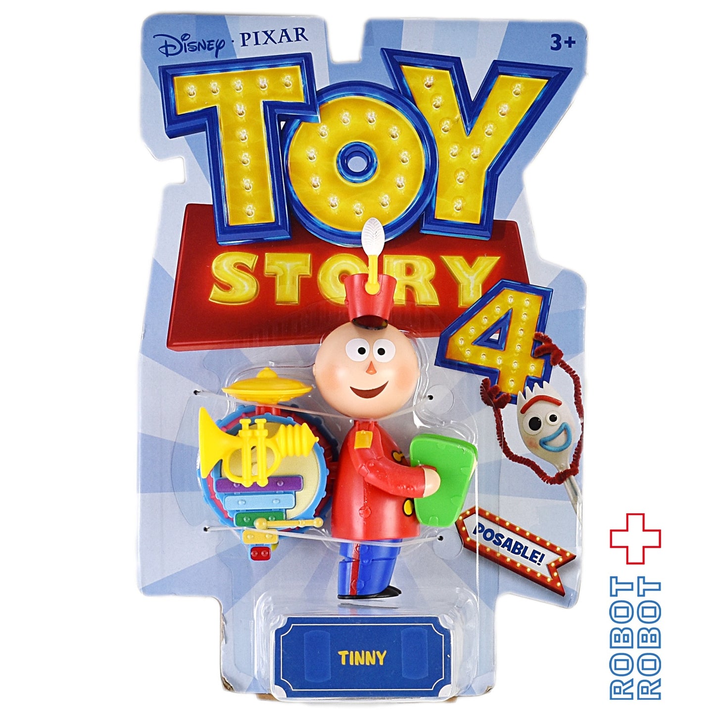マテル トイストーリー4 ティニー マーチングバンド アクションフィギュア 7インチ