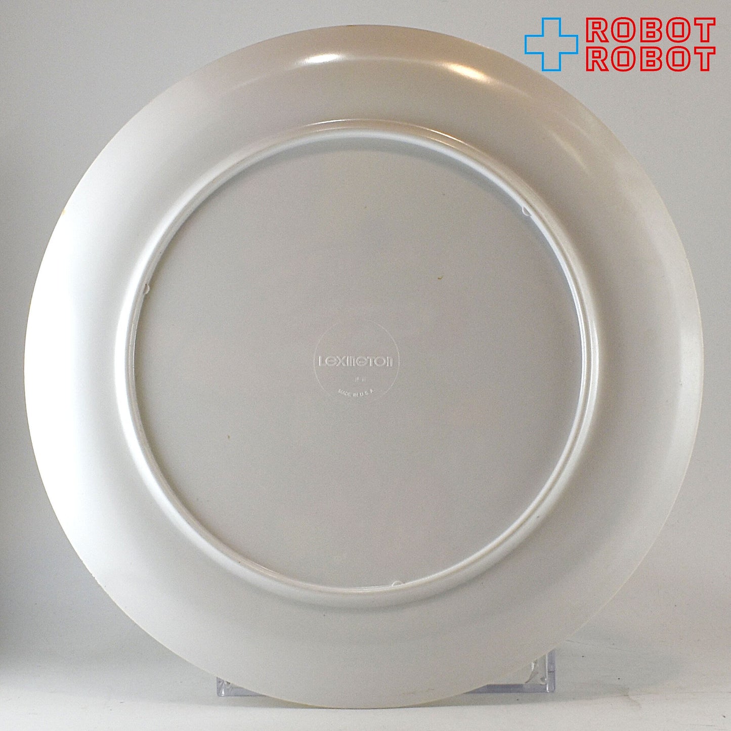 マクドナルド プラスチック製絵皿 ロナルドの花に水やり