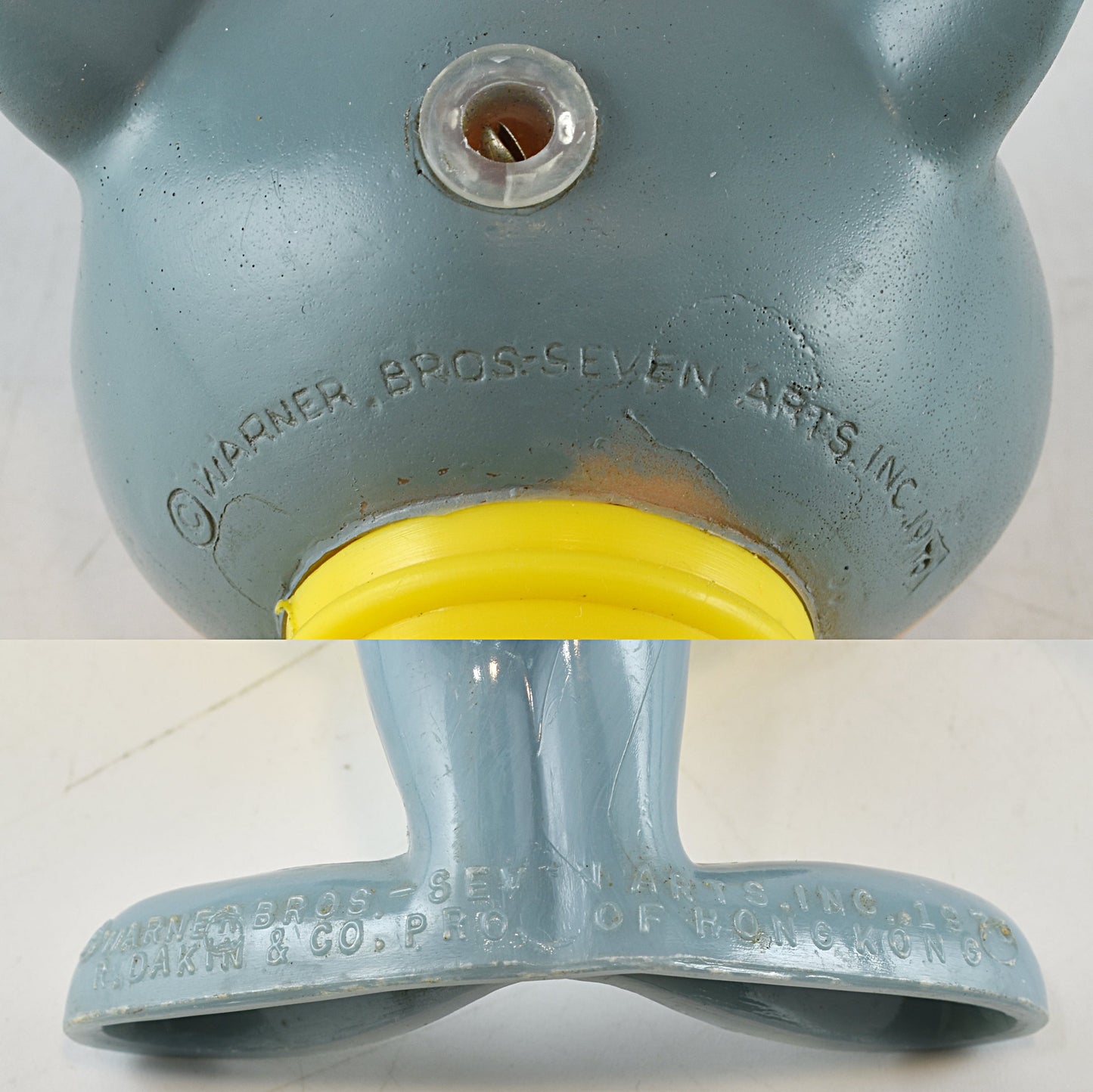 DAKIN ルーニー・テューンズ セカンドバナナ ソフビフィギュア 1970 香港 紙タグ付き