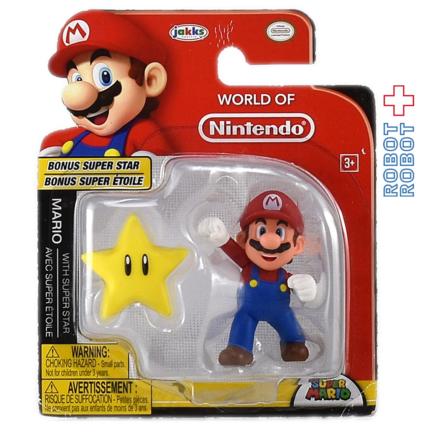 ワールドオブニンテンドー マリオ with スーパースター 2.5インチ アクションフィギュア