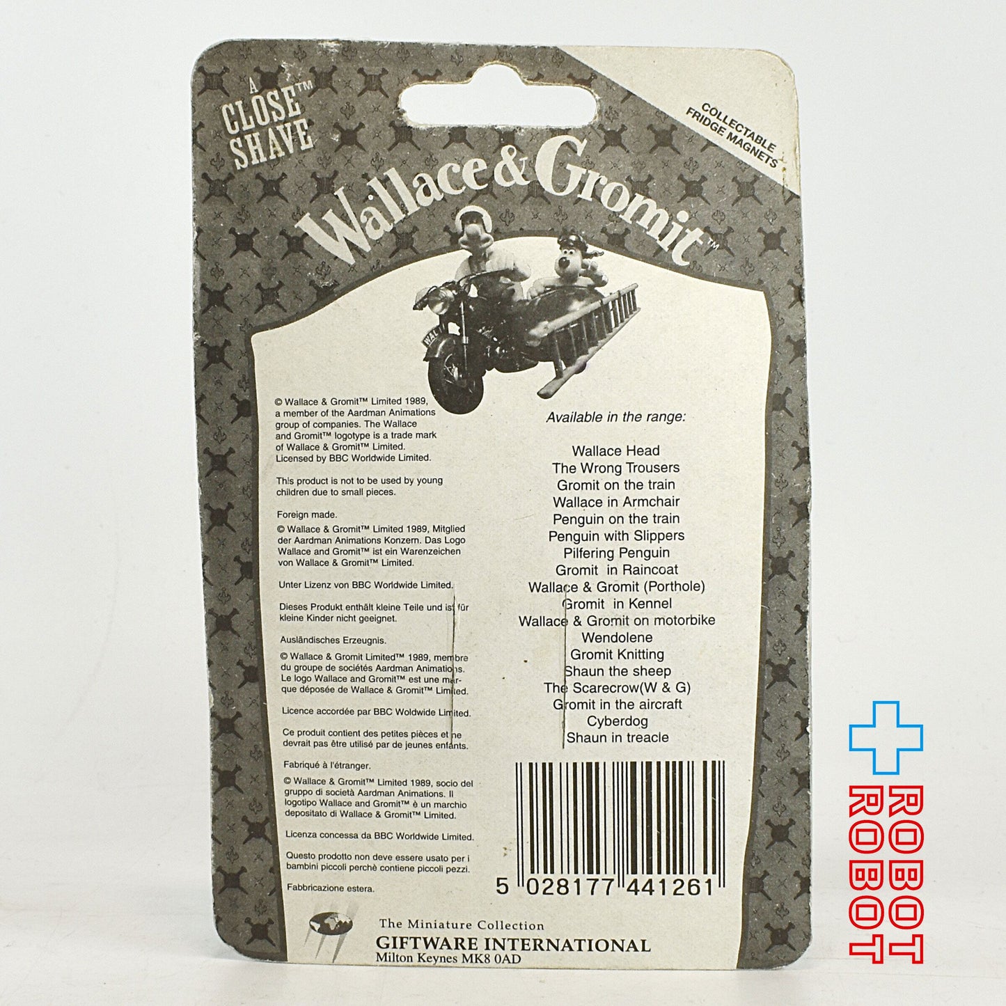 ウォレスとグルミット ショーン コレクタブル マグネット 未開封
