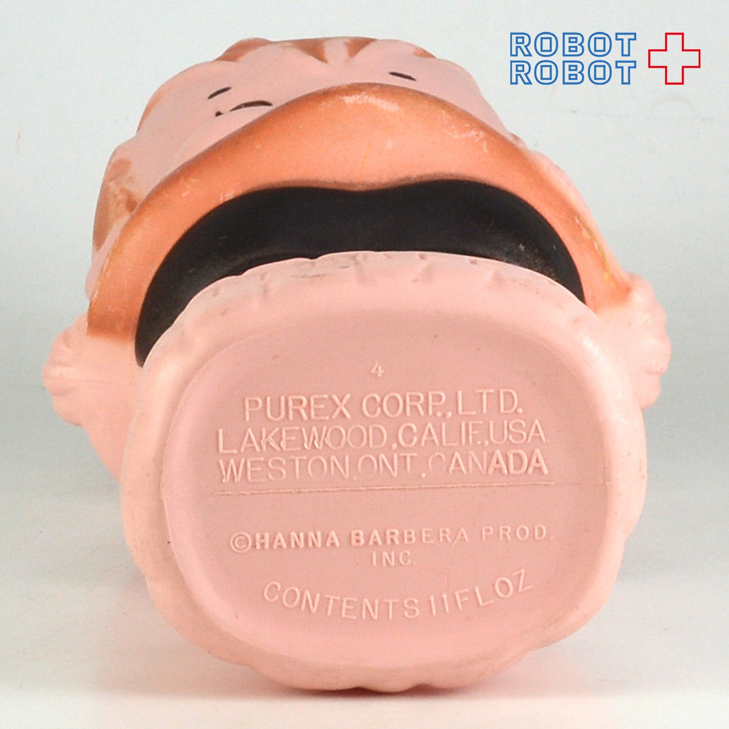 ピュレックス ハンナ・バーベラ フリントストーン ペブルス ソーキー バブルバスボトル フィギュア