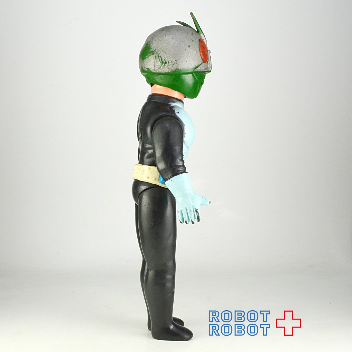 旧バンダイ 仮面ライダー旧1号 スタンダードソフビ