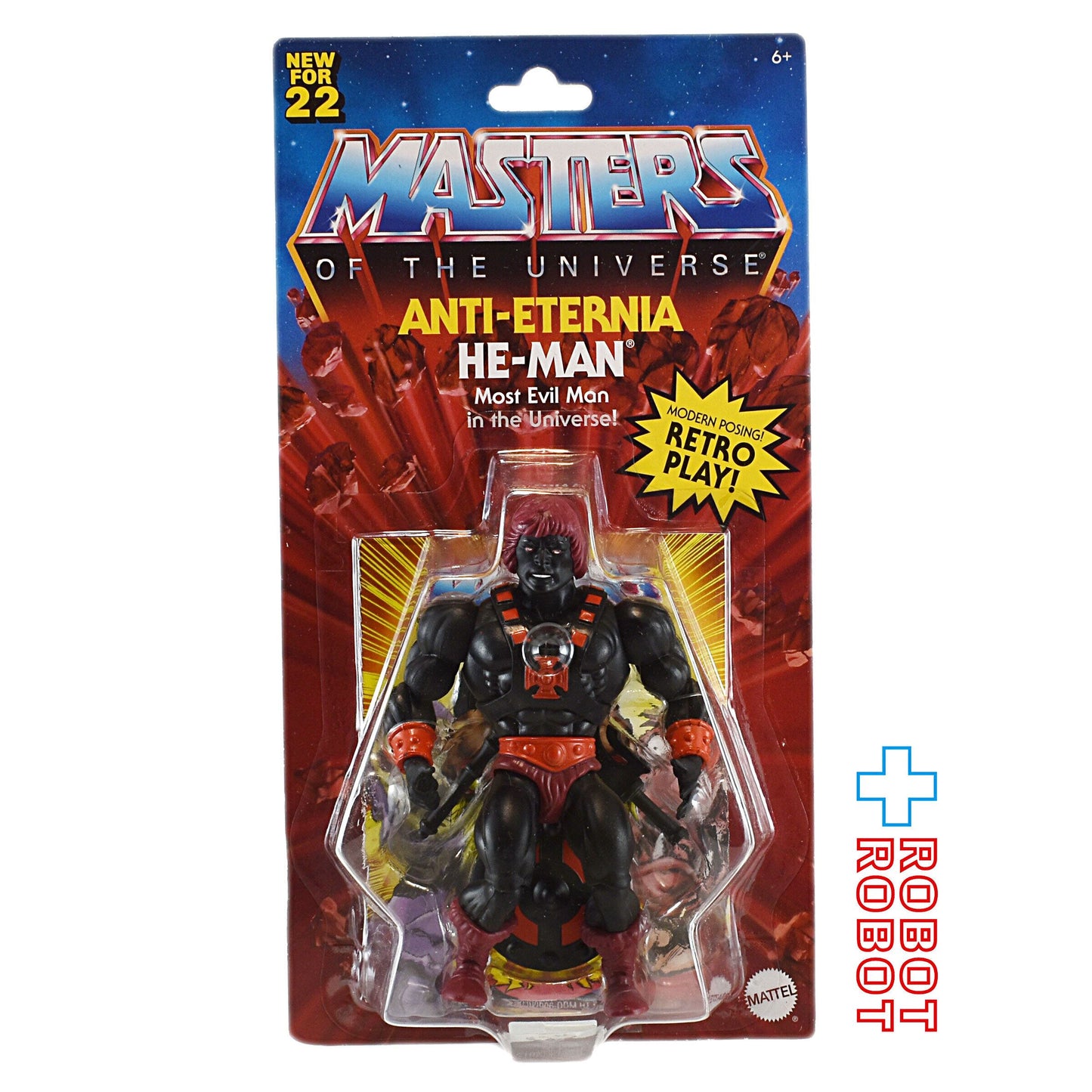 マテル MOTU マスターズ・オブ・ザ・ユニバース オリジンズ 5.5インチ アンチエターニア・ヒーマン アクションフィギュア