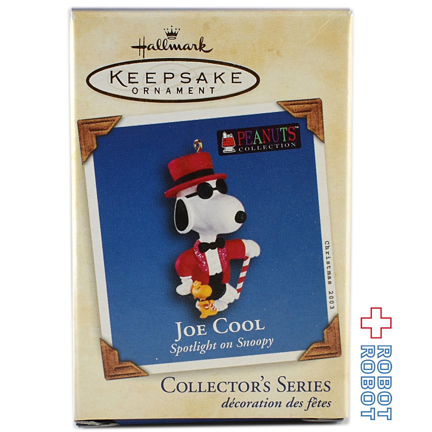 ホールマーク スヌーピー クリスマスオーナメント 2003 ジョークール