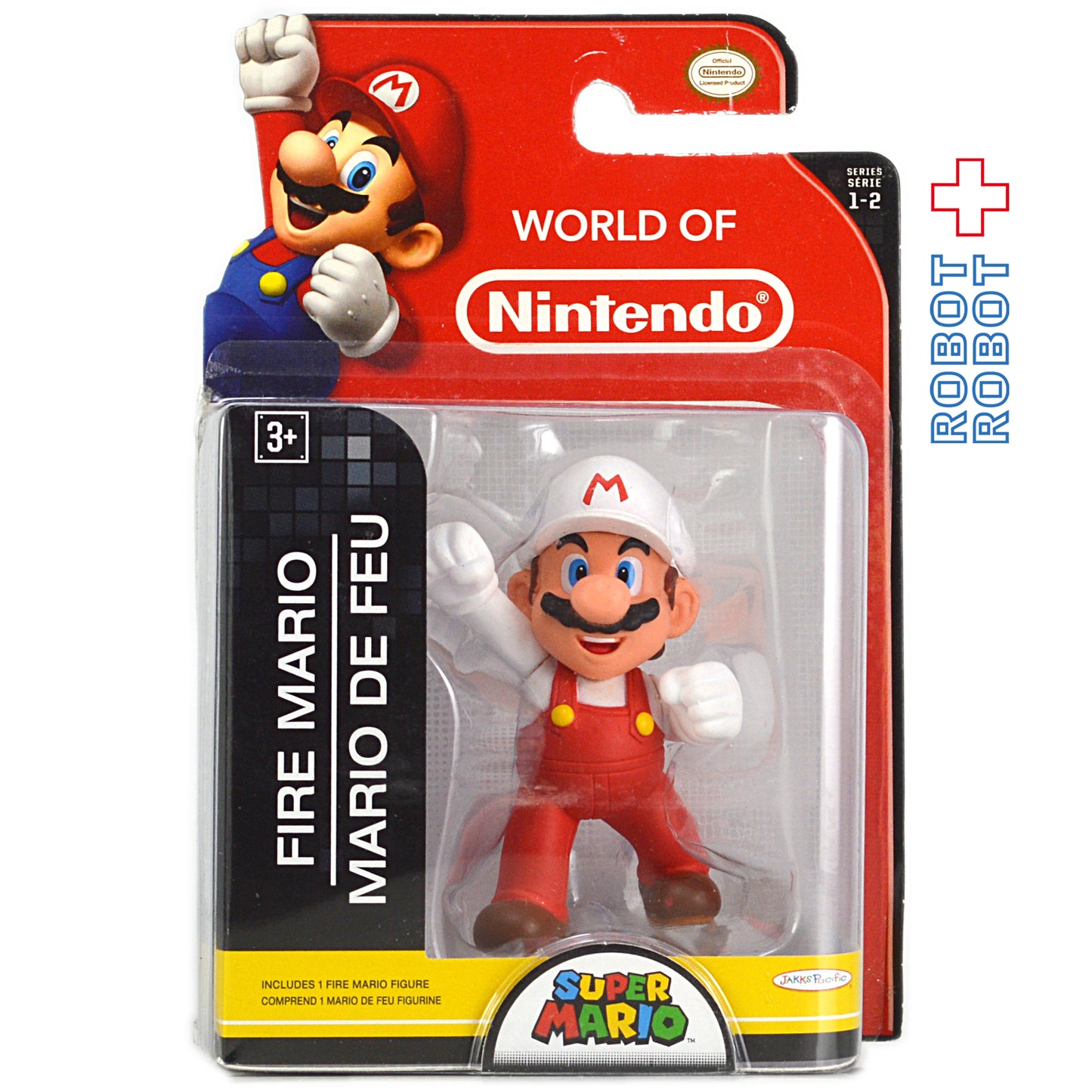 ワールドオブニンテンドー スーパーマリオ / ファイアマリオ 2.5インチアクションフィギュア