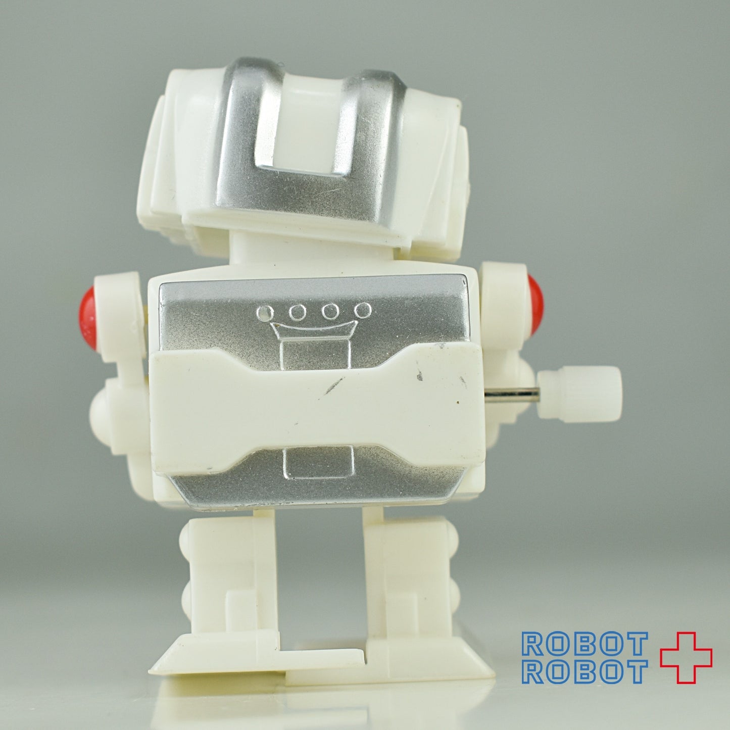 ギャラクシー ぜんまいトコトコロボット 四角頭 赤胸 赤膝