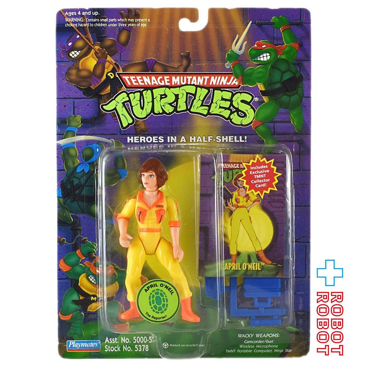 ニンジャ・タートルズ エイプリル アクションフィギュア 未開封