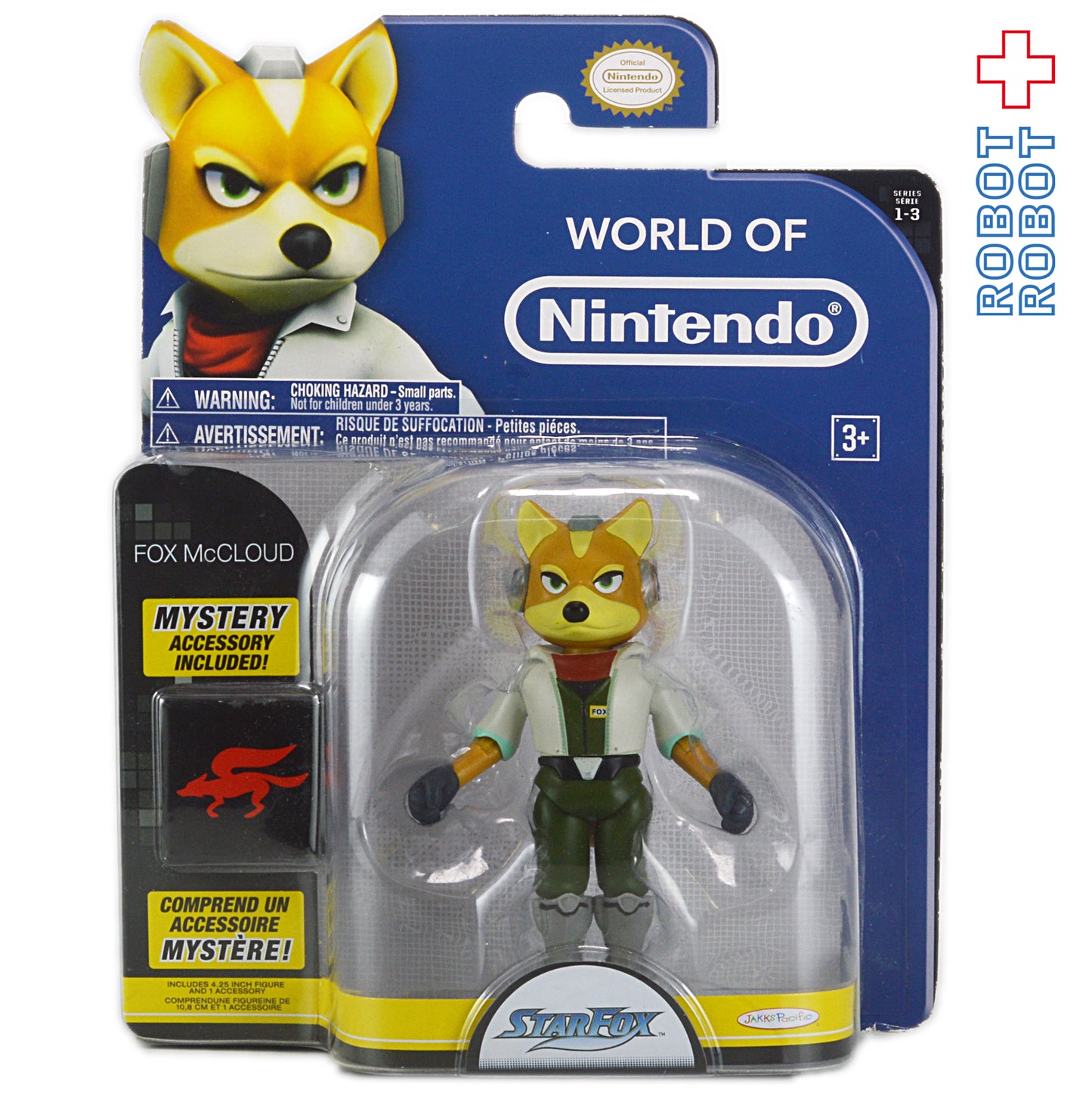 ワールドオブニンテンドー フォックス・マクラウド(スターフォックス) 4インチ アクションフィギュア