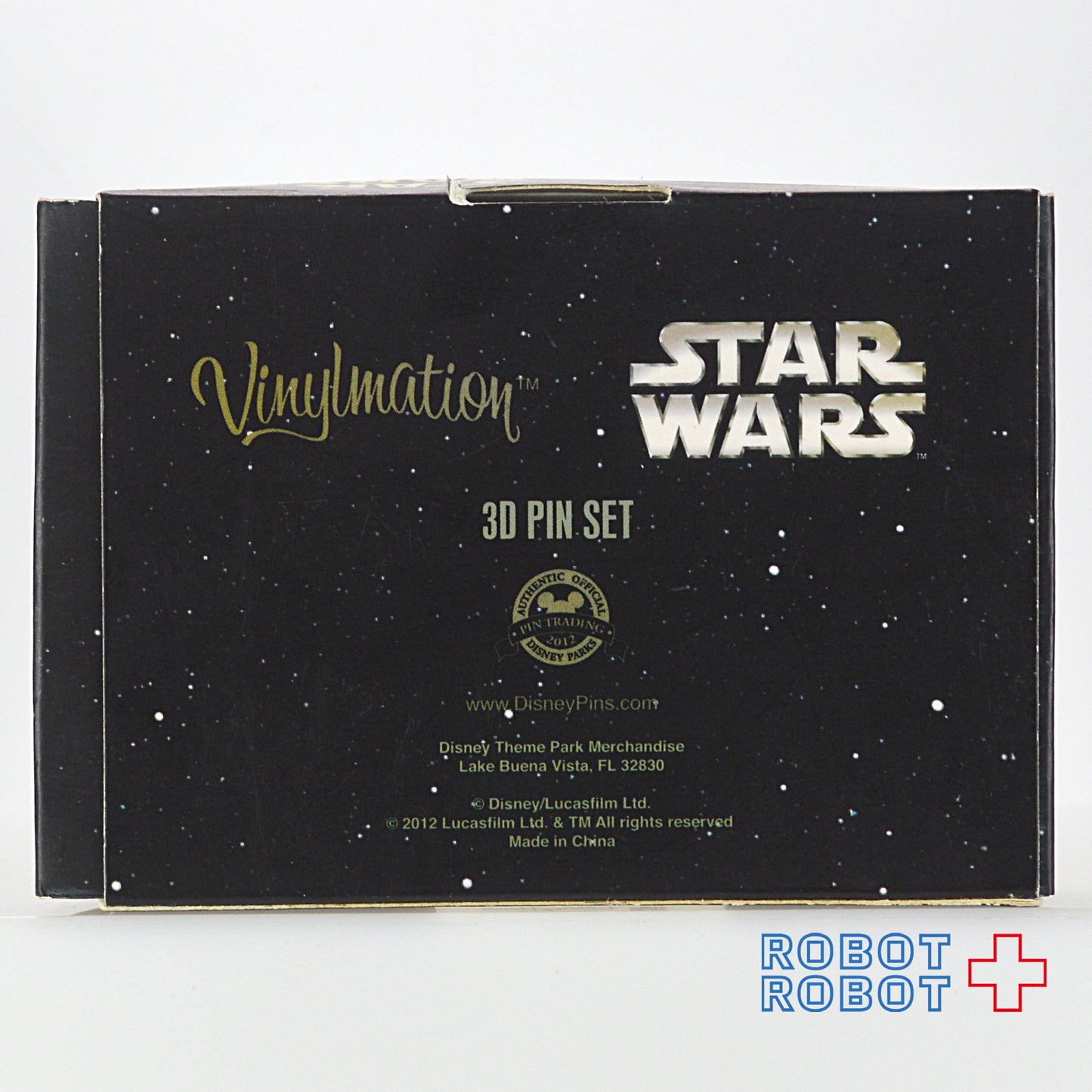 WDW スター・ウォーズ バイナルメーション 3Dピン