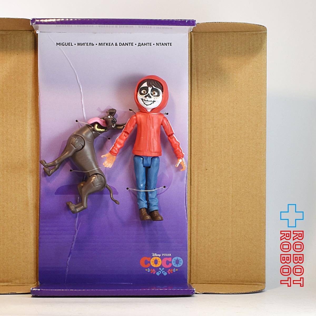 マテル ピクサー COCO リメンバーミー ミゲル & ダンテ 2パック アクションフィギュア