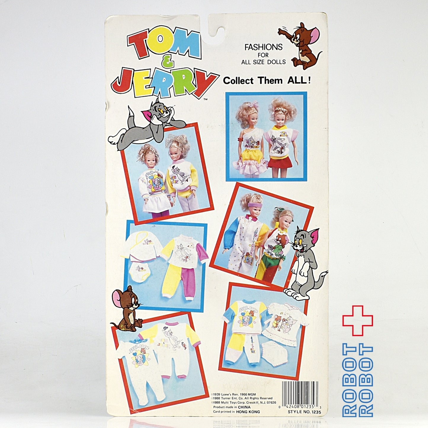 マルチトイズ トムキャット トム&ジェリー バービー用ドール アウトフィット