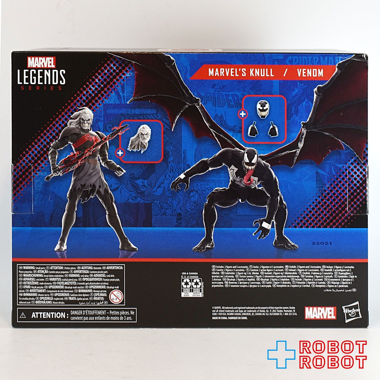 マーベルレジェンド キング・イン・ブラック ヌル & ヴェノム アクションフィギュア 未開封