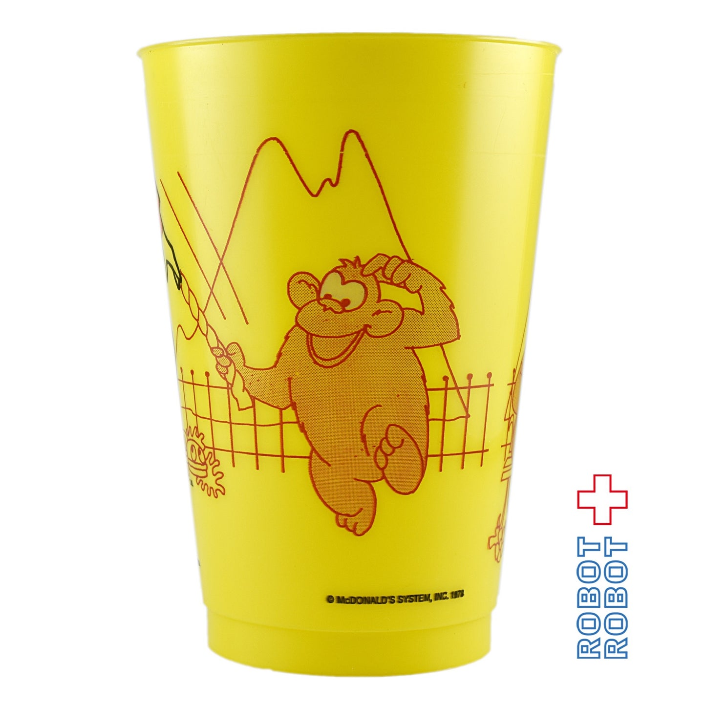 マクドナルド プラスチックカップ 動物園 ロナルド