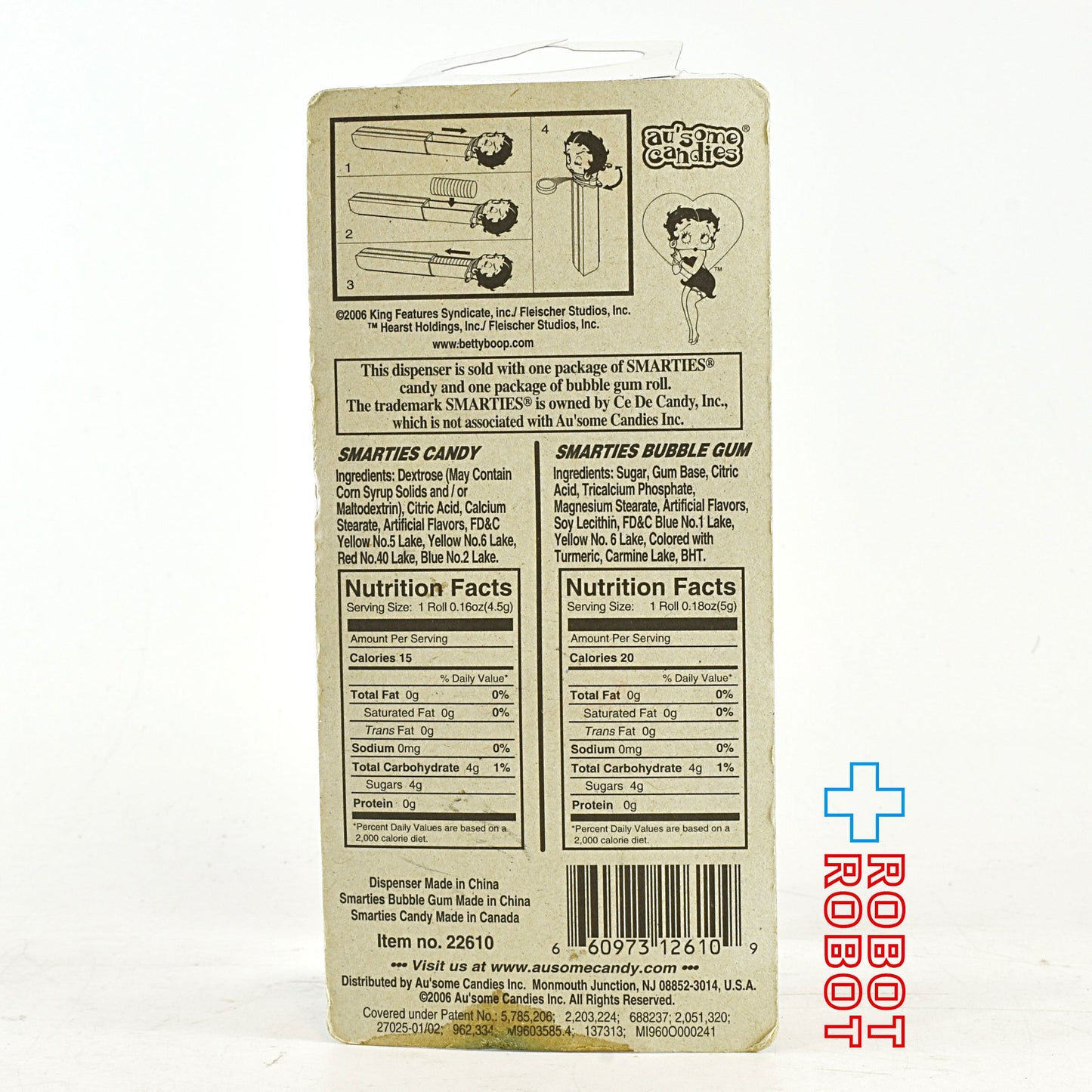 ベティーちゃん クリック・キャンディーディスペンサー 未開封