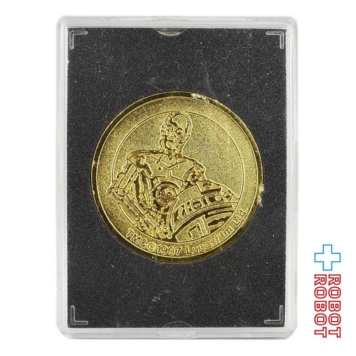 スター・ウォーズ 公開20周年記念 メダル C-3PO & R2-D2