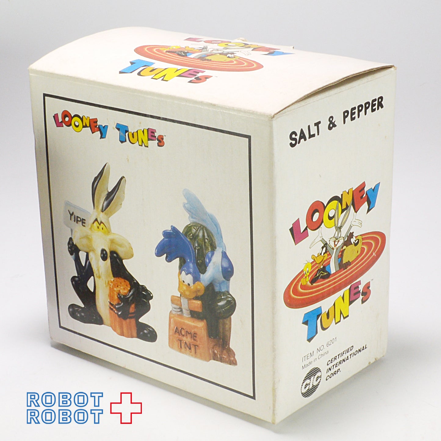 ロードランナー&ワイリー・コヨーテ 陶器ソルト&ペッパー
