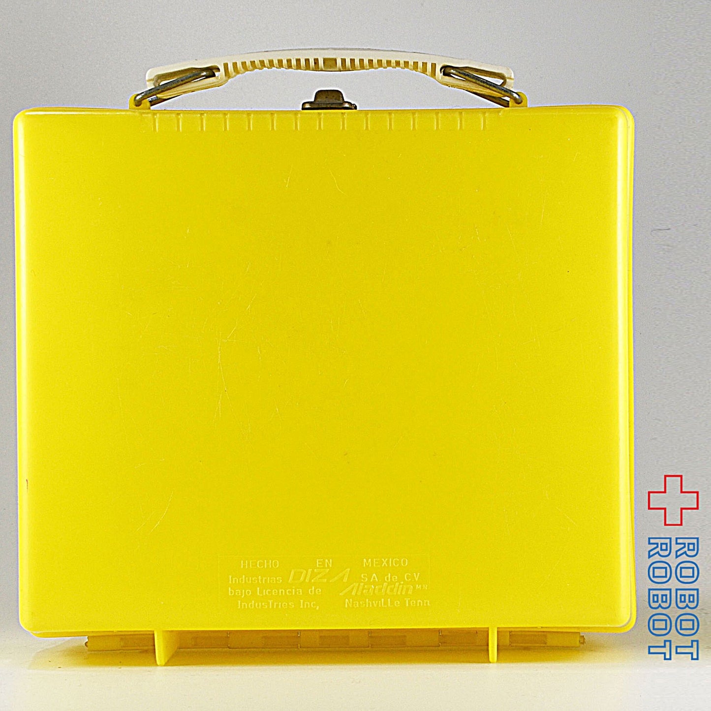 アラジン ポップルズ プラスチック ランチボックス 黄色