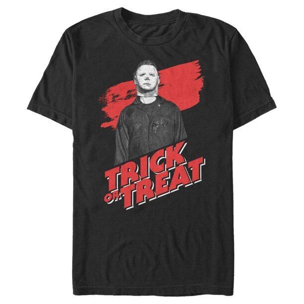 ハロウィン2 マイケル・マイヤーズ Tシャツ Halloween II Michael Myers Trick or Treat_ Black