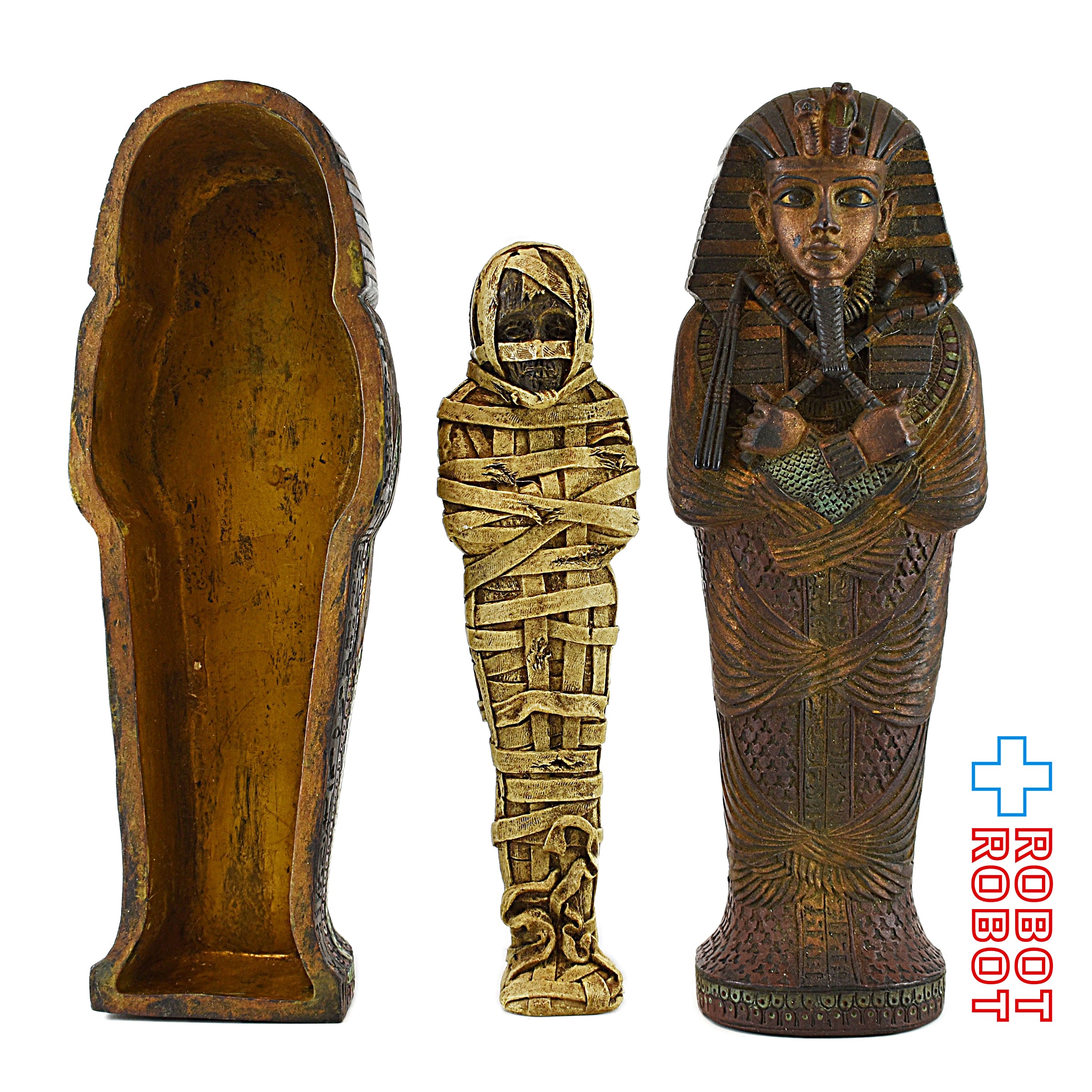 参考にお買い物♪ 古代エジプト ファラオ像 ツタンカーメン棺の