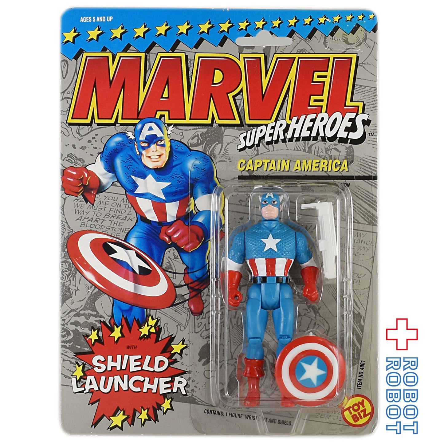 トイビズ マーベル・スーパーヒーローズ キャプテンアメリカ アクションフィギュア