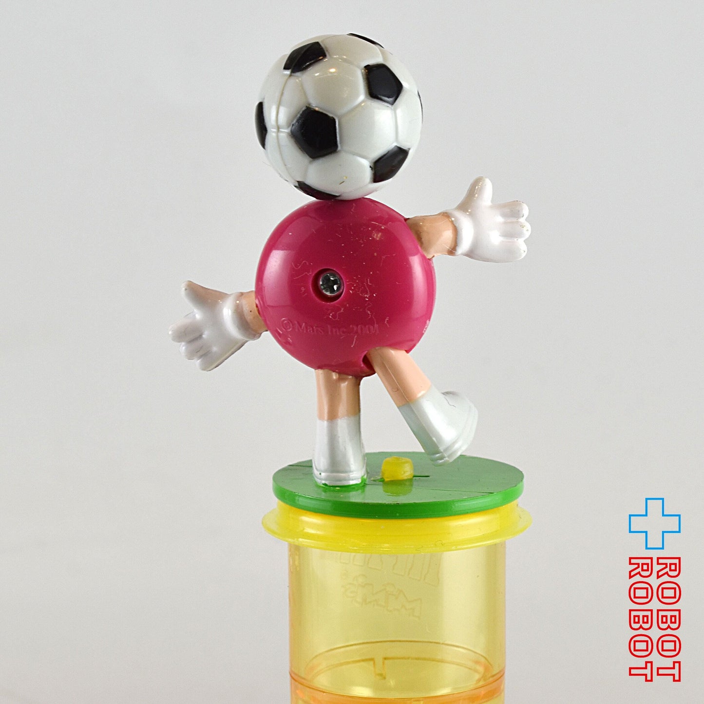 M&M's ミニ トイ&ポゴディスペンサー エクストリーム・スポーツチーム サッカー