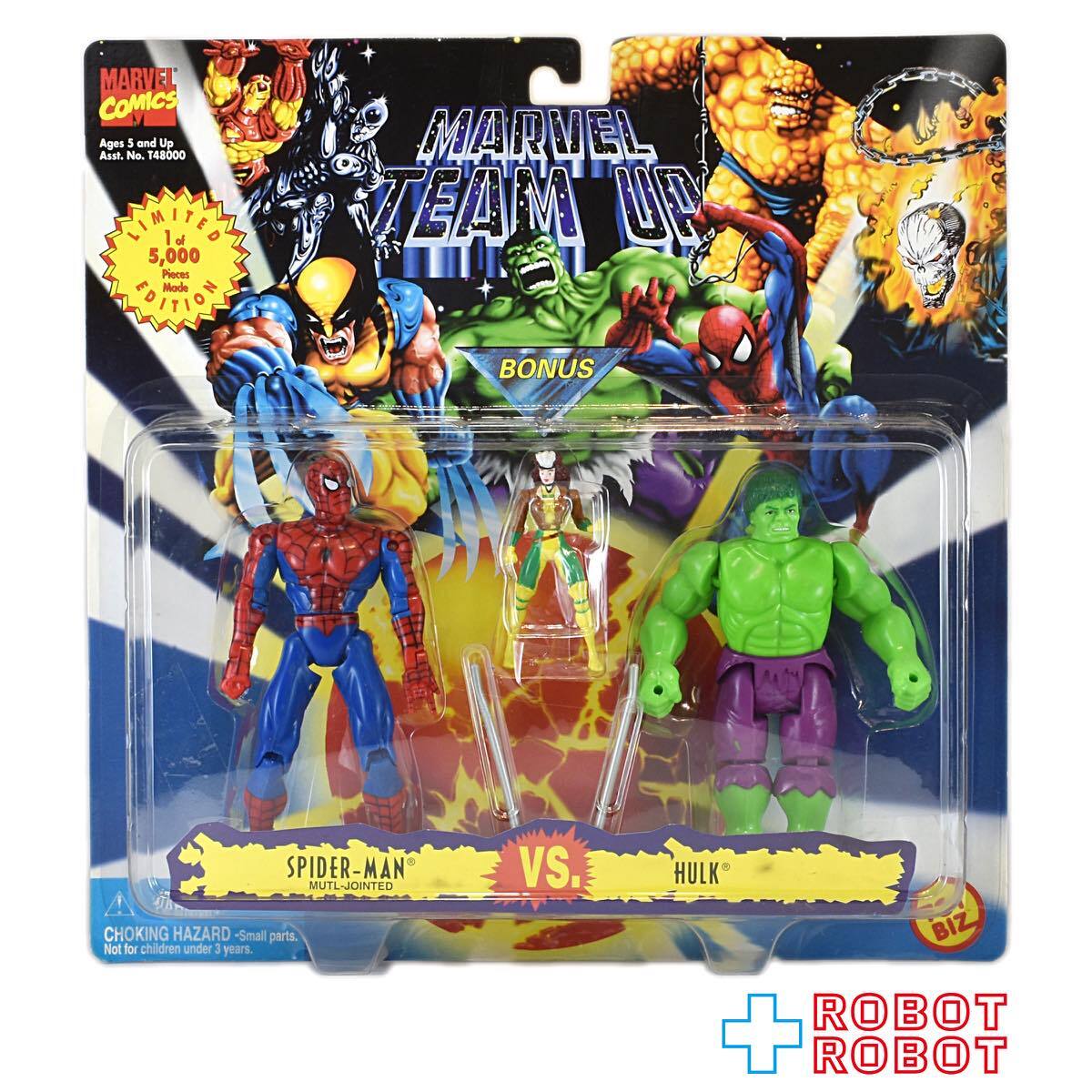 トイビズ マーベルチームアップ スパイダーマン VS ハルク アクションフィギュア