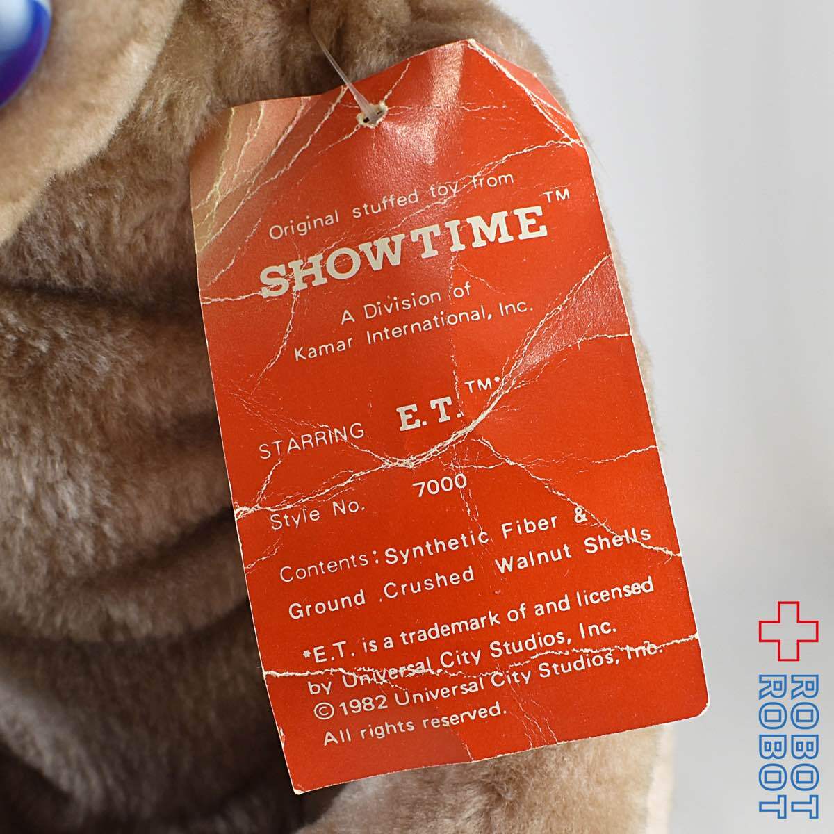 カマール社 E.Tぬいぐるみ 30センチ 紙タグ付