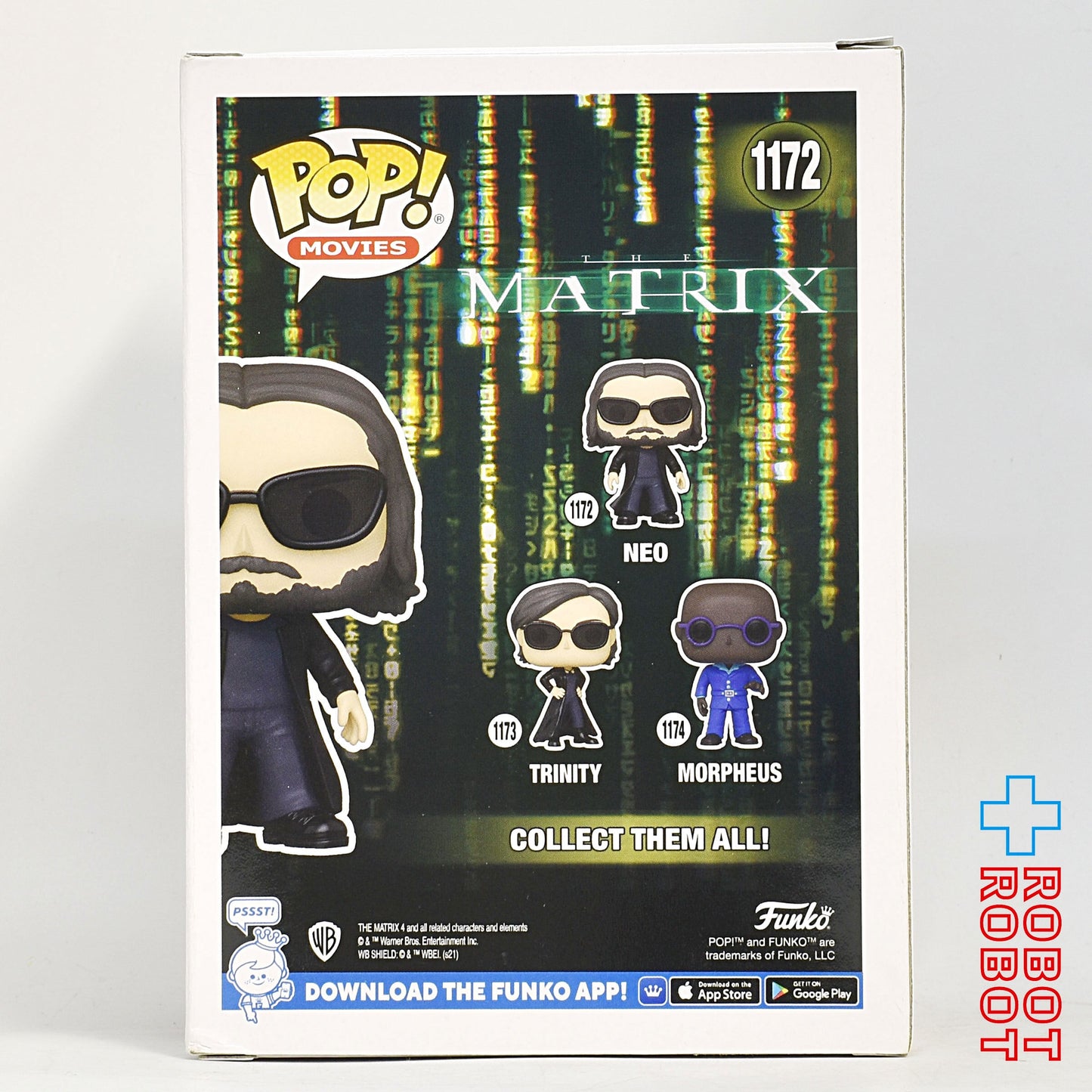 ファンコ POP! 1172 マトリックス ネオ ビニールフィギュア 箱入未開封
