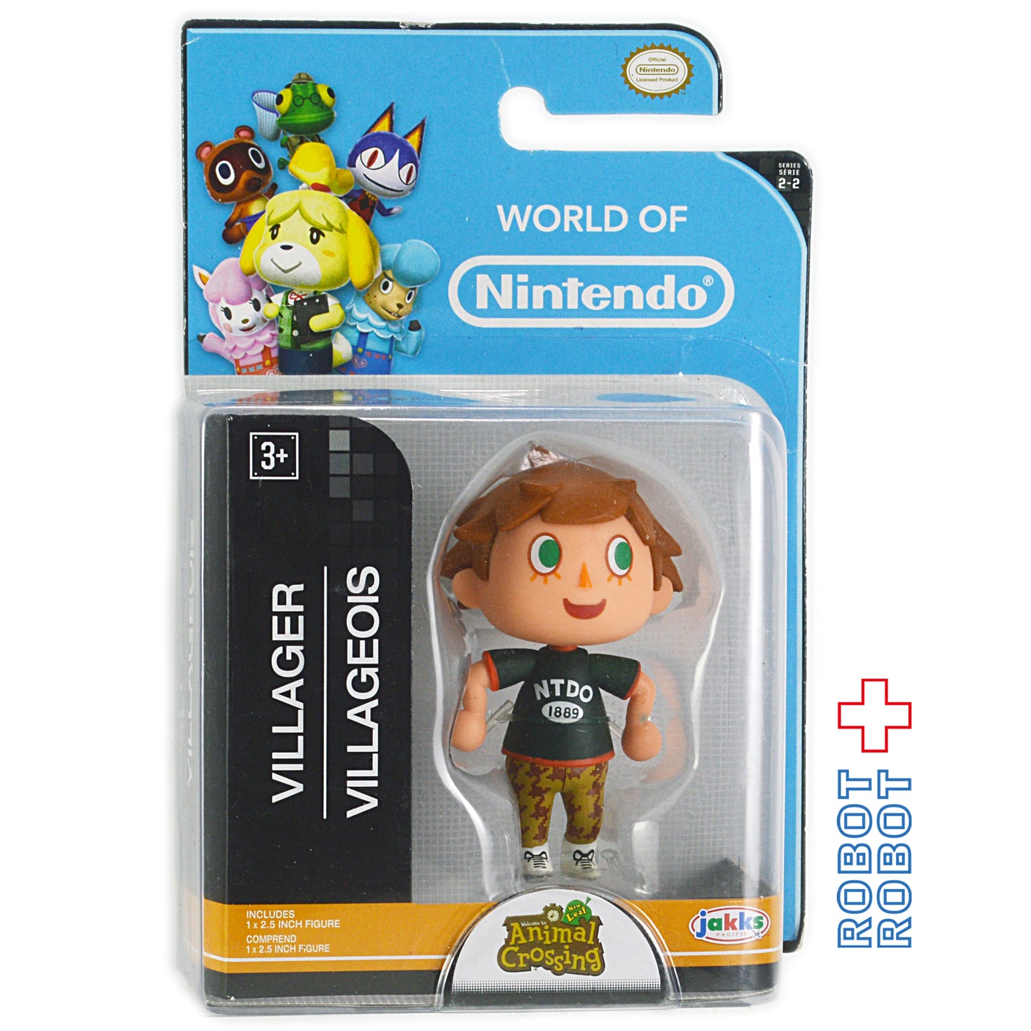 ワールドオブニンテンドー どうぶつの森 村人 2.5インチアクションフィギュア