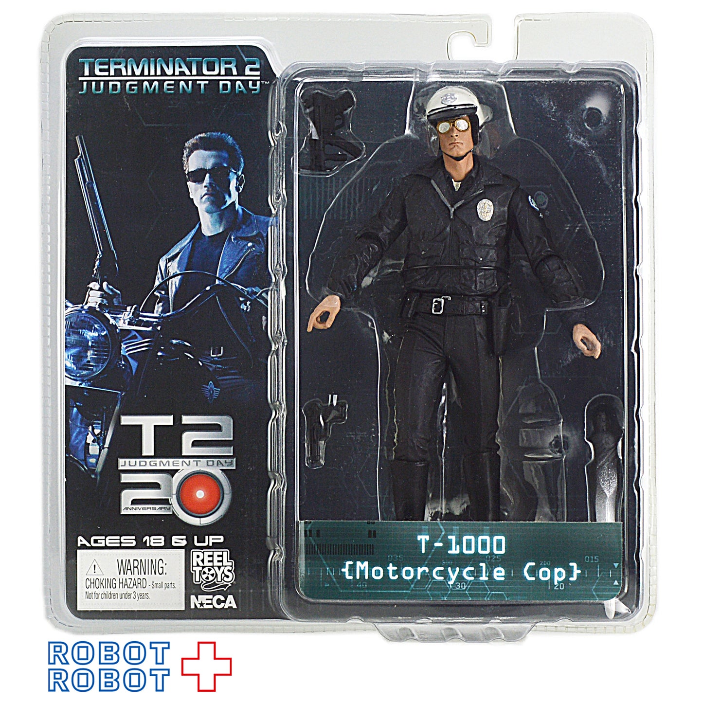 NECA ターミネーター T2 T-1000 モーターサイクル・コップ アクションフィギュア 未開封