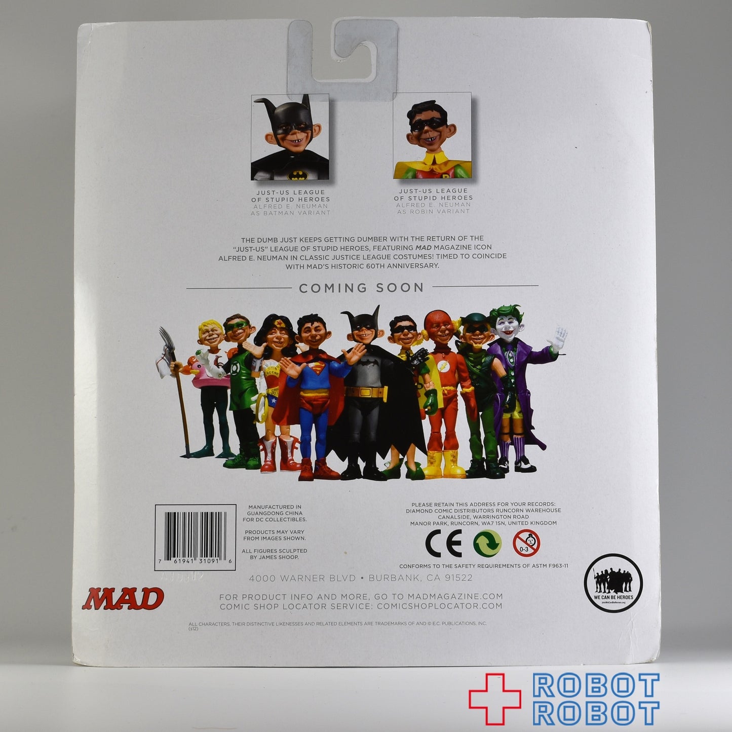 マッドマガジン トイザらス限定 DC バットマン ロビン アクションフィギュア