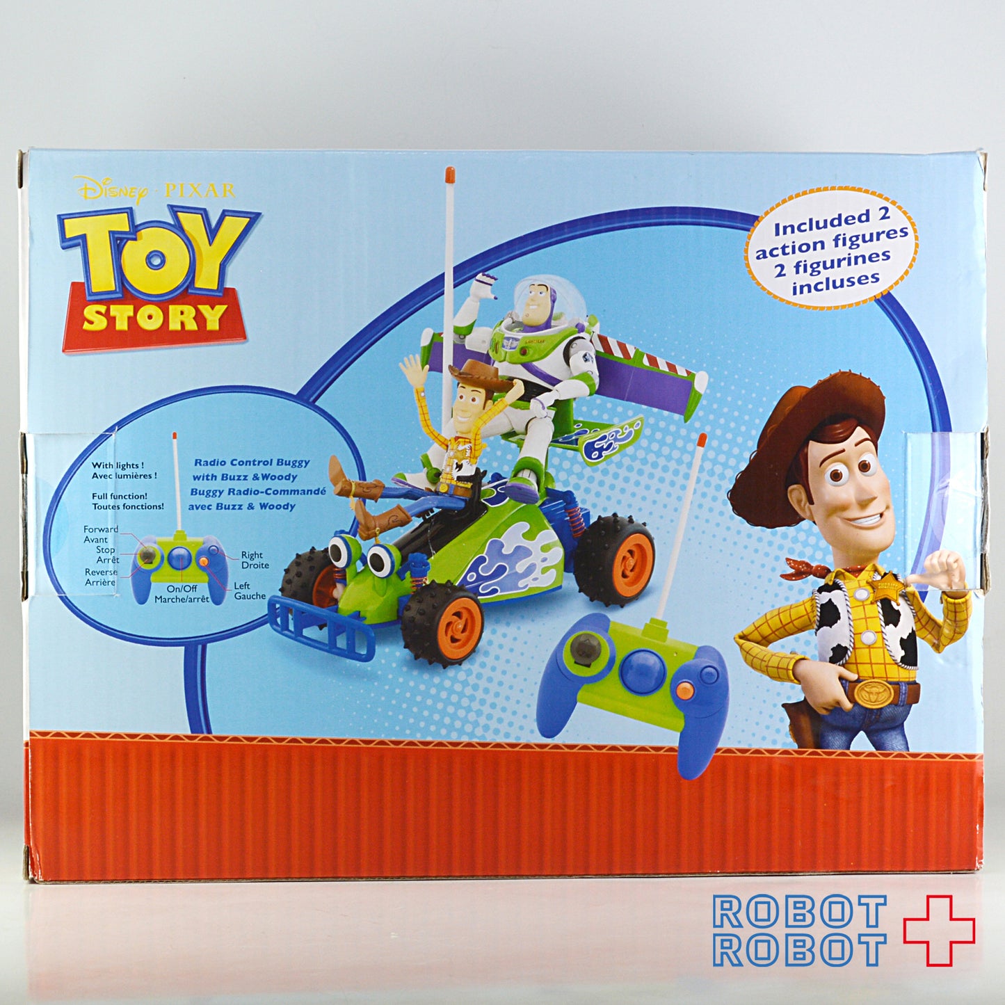 HKDL 香港ディズニーランド トイストーリー RC ラジコン w バズ&ウッディ