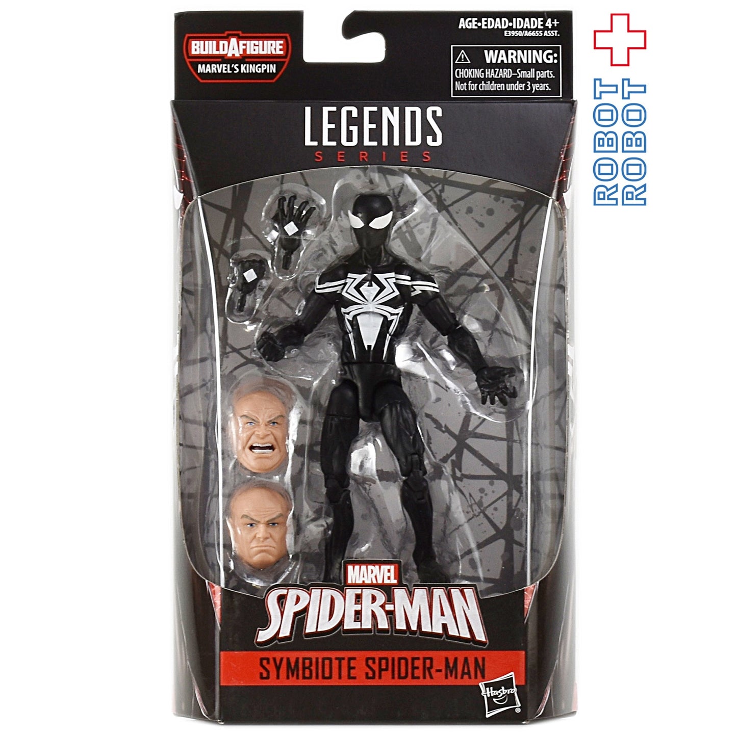 マーベルレジェンド スパイダーマン シリーズ9.0 キングピン・ビルド シンビオート・スパイダーマン