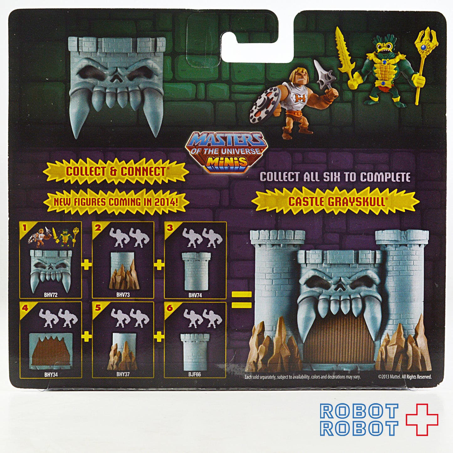 マテル ヒーマン MOTU ミニ バトルアーマー・ヒーマン & マーマン