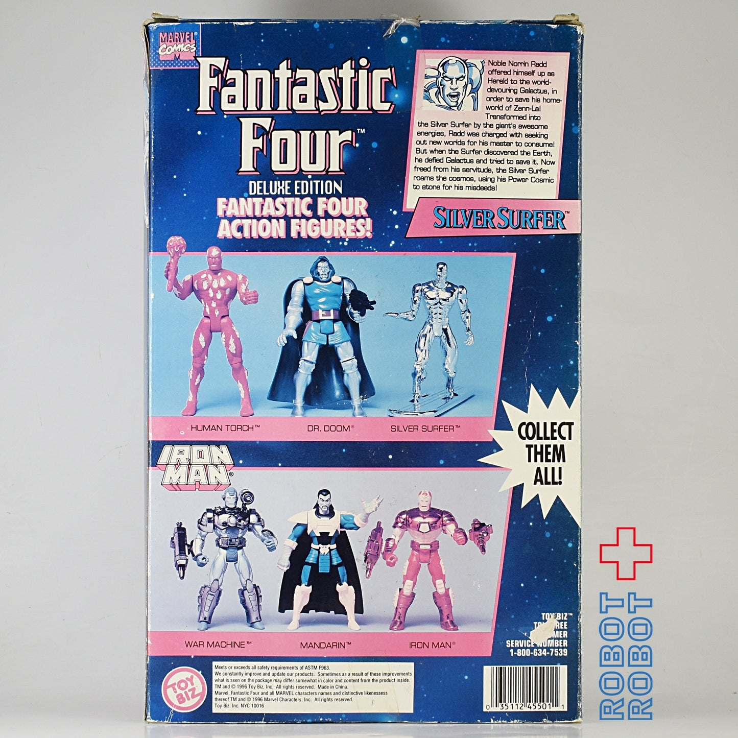 トイビズ シルバーサーファー 10インチ フィギュア 30周年