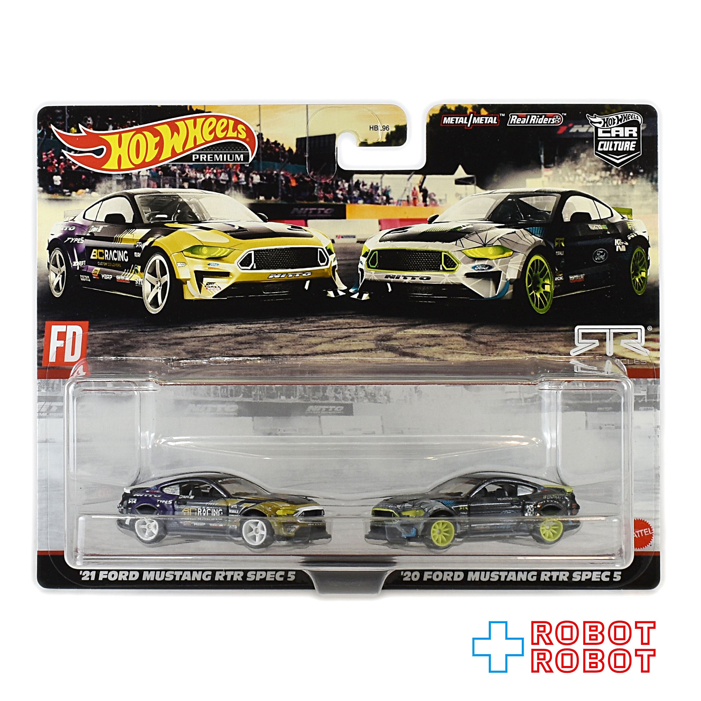 ホットウィール プレミアム 2パック フォード マスタング RTR SPEC 5