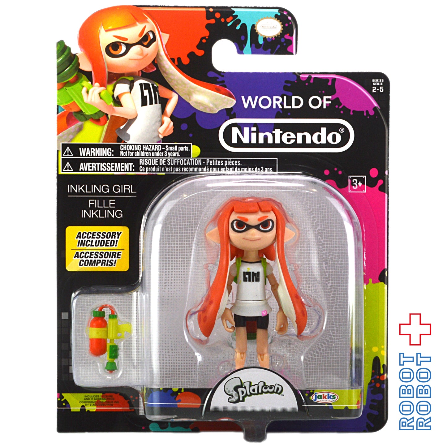 ワールドオブニンテンドー インクリング・ガール(スプラトゥーン) 4インチ アクションフィギュア