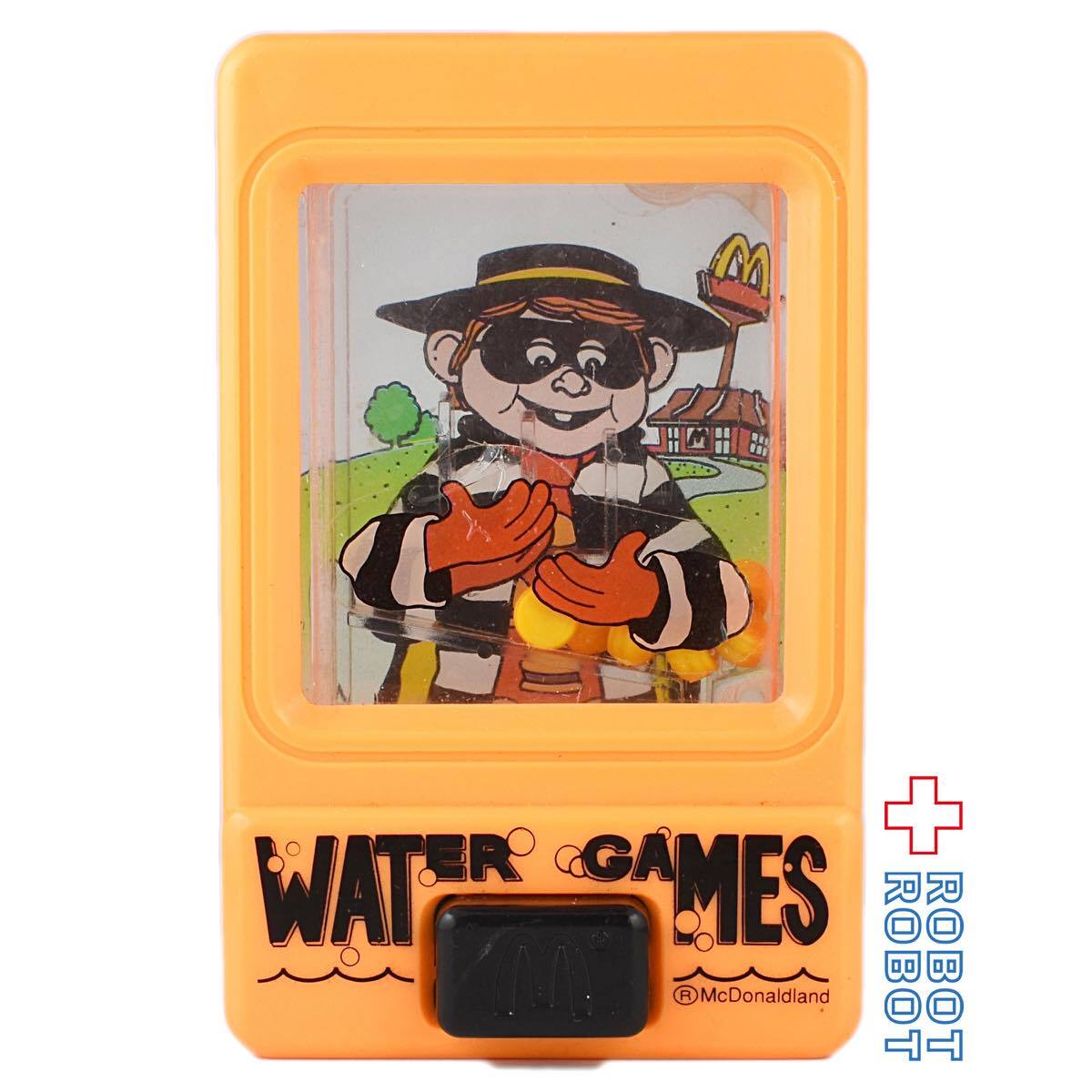 マクドナルド ウォーターゲーム ハッピーミール1992 ハンバーグラーのバーガー重ね