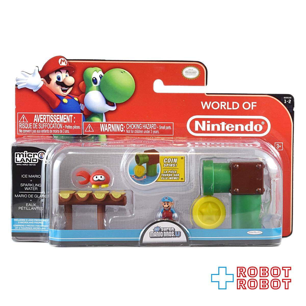 ワールドオブニンテンドー アイスマリオ スパークリング ウォーター セット アクションフィギュア
